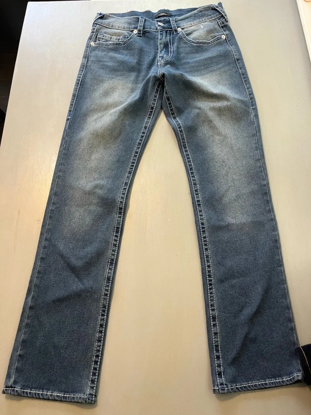 New! True Religion Ricky Relaxed Straight Men’s Jeans Size 31x34